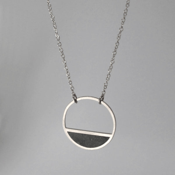 Small Balance Concrete Necklace