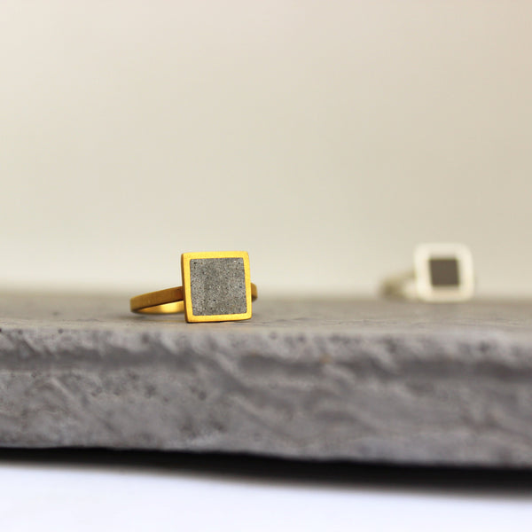 Square Concrete Ring