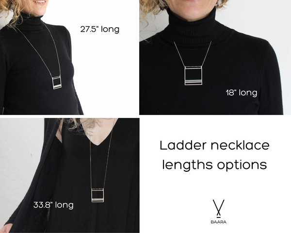 Ladder Concrete Necklace