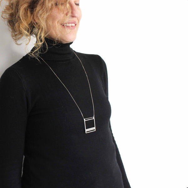 Ladder Concrete Necklace