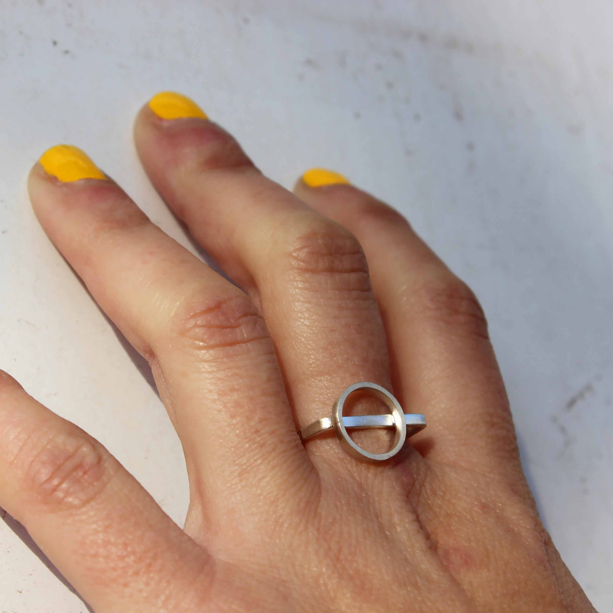 Circle on Square Ring – BAARA