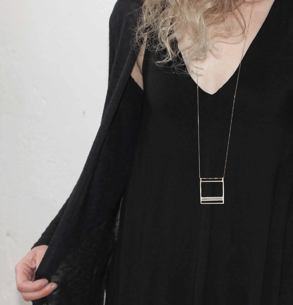 Ladder Concrete Necklace